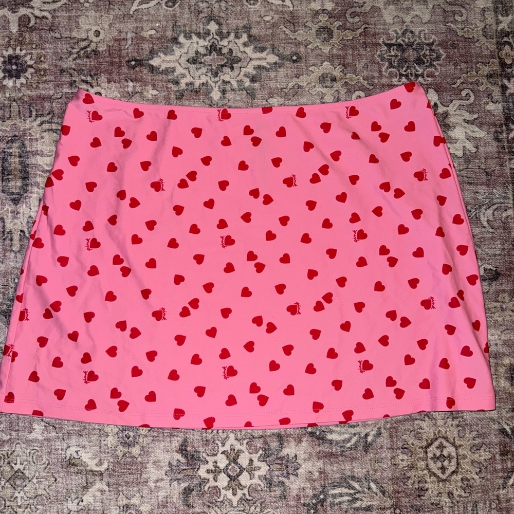 PINK Victoria's Secret‎ Red Heart Skirt Coverup